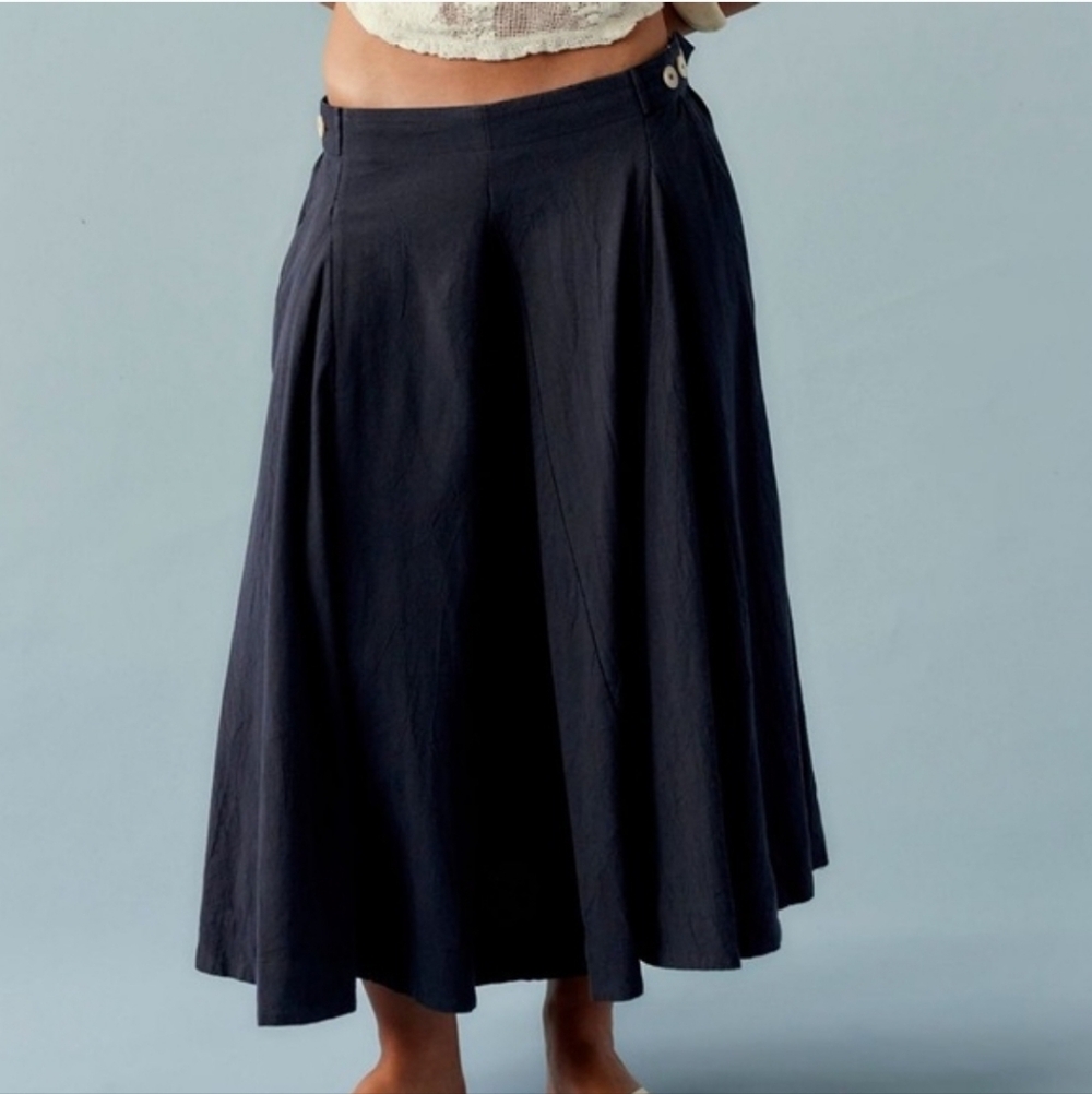 Free People Margaux Midi Circle Skirt NWT S